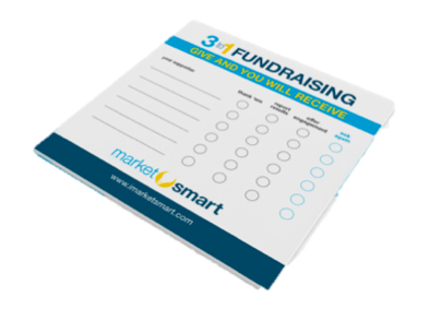 3-to-1 fundraising pads