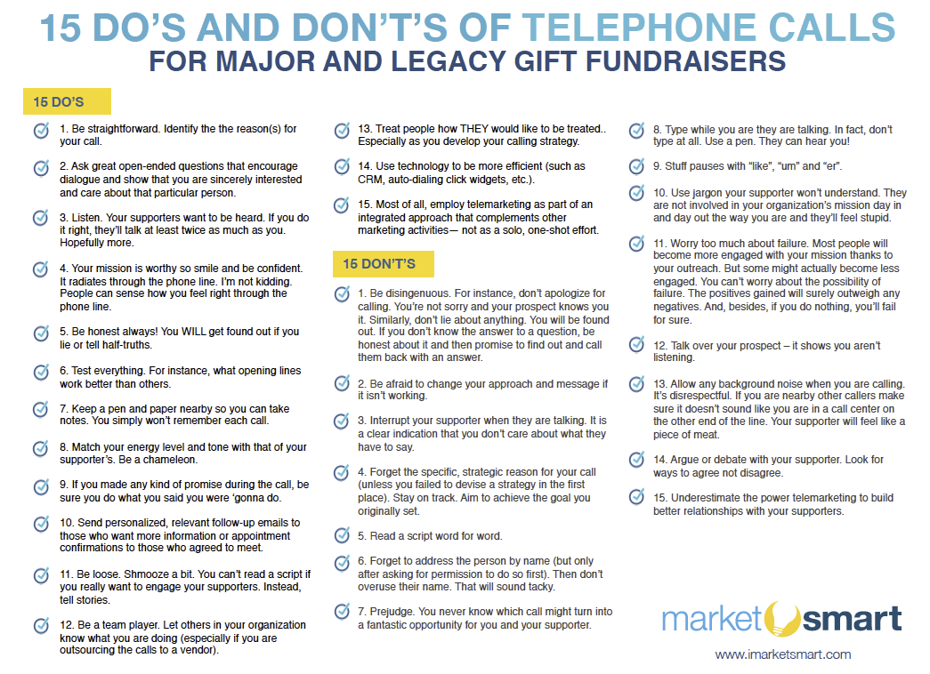 telemarketing tips