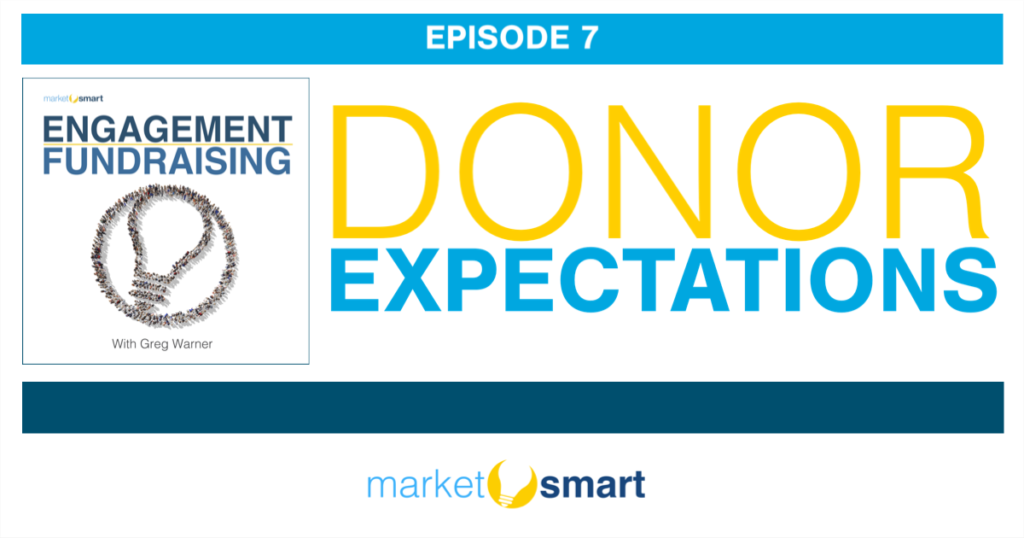 Donor Expectations - Engagement Fundraising Podcast Promo Artwork