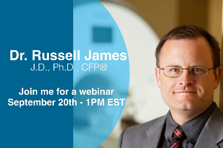 Learn about a webinar Dr. Russell James is doing on September 20th, 2017