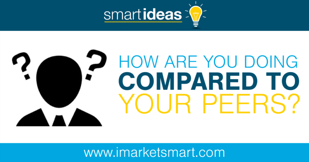 How are you doing compared to your peers