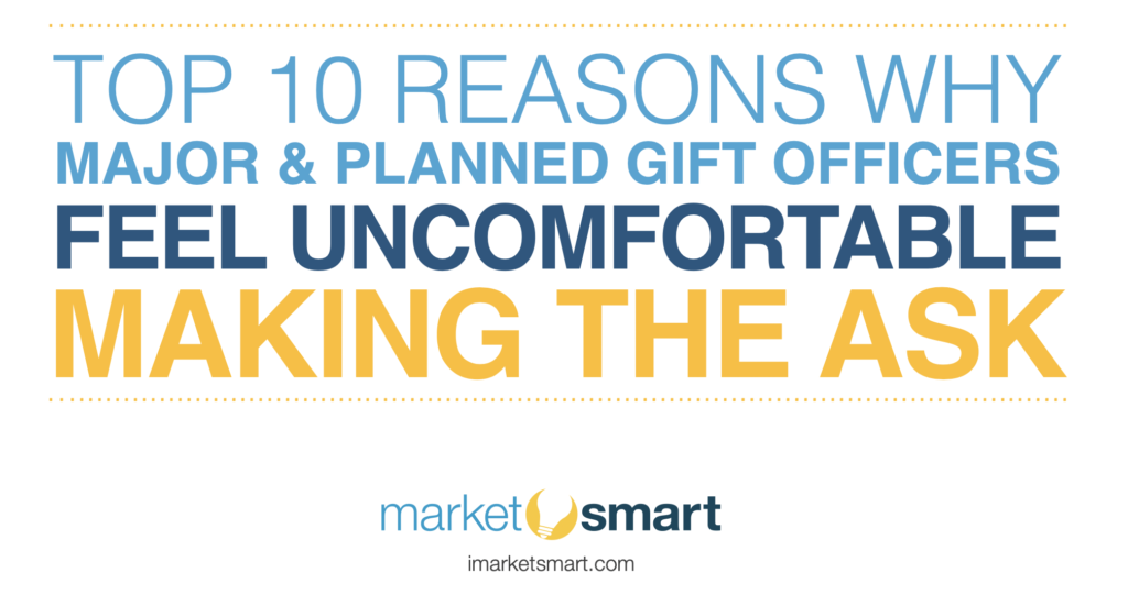reasons why fundraisers feel uncomfortable making the ask
