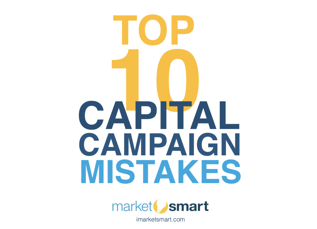 Capital campaign mistakes problems errors issues