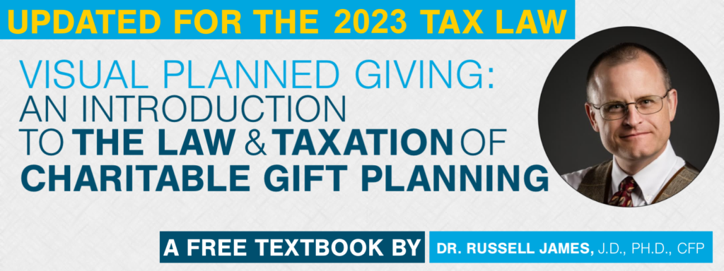 Visual Planned Giving updated for 2023 tax law